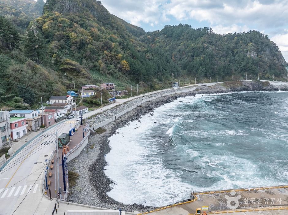 죽암몽돌해안 (울릉도, 독도 국가지질공원)