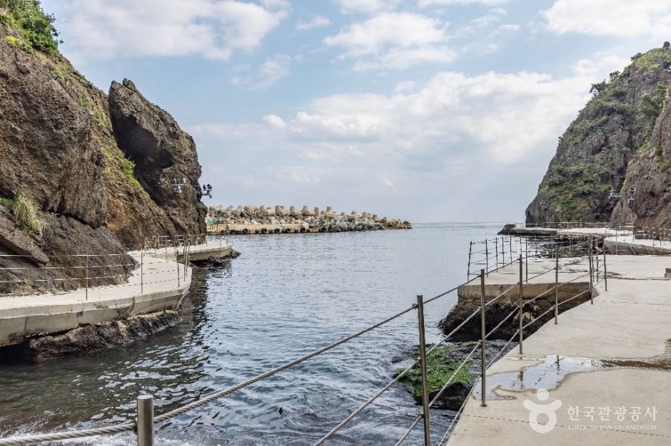 행남 도동 해안산책로 (울릉도,독도 국가지질공원)