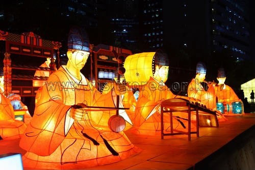 Festival International des Lanternes de Séoul...