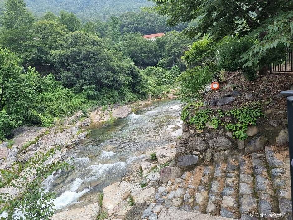 표충사 계곡