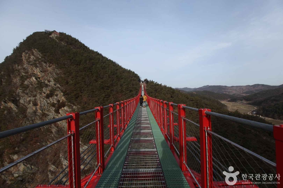 순창군 채계산 출렁다리