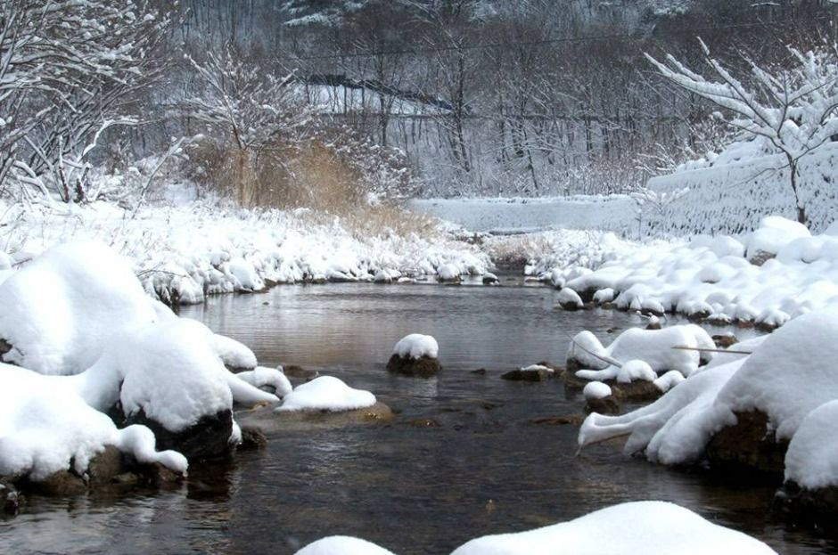 속리산 천왕봉 가는길에 펜션