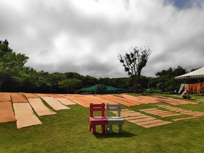 제주민속촌 감물 및 봉숭아 물들이기 체험행사2