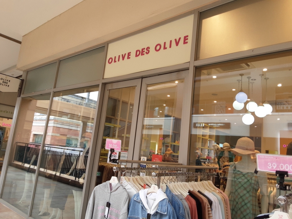 [事后免税店]OLIVE des OLIVE乐天奥特莱斯金海店(올리브데올리브 롯데김해)