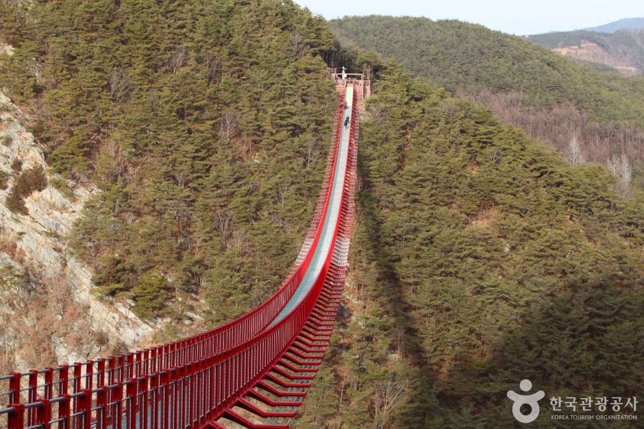 순창군 채계산 출렁다리