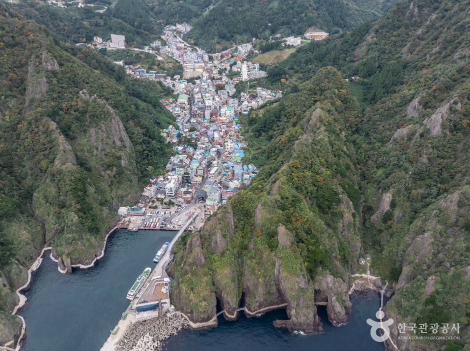 행남 도동 해안산책로 (울릉도,독도 국가지질공원)