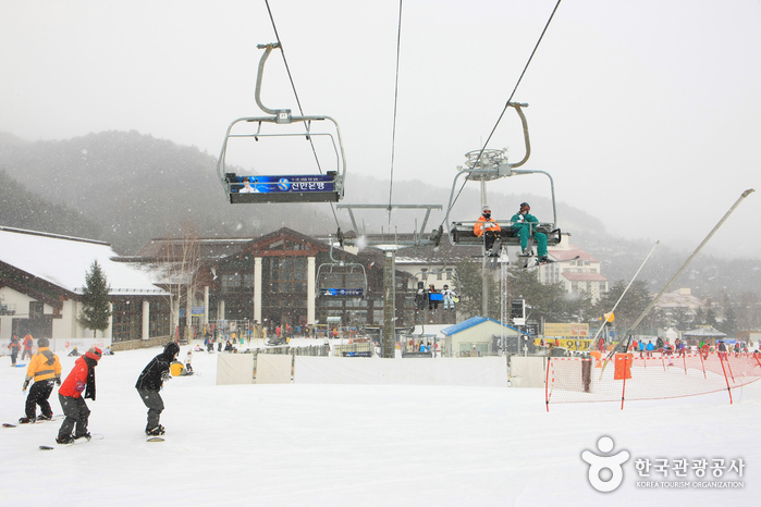Estación de Esquí de Yongpyong Resort (용평리조트 스키장)