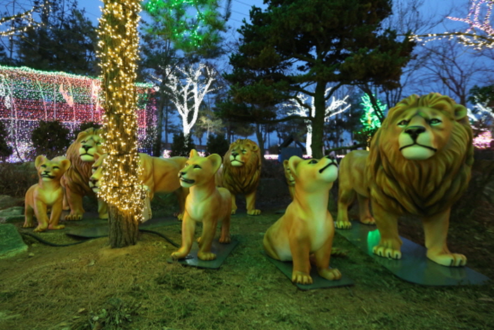 Festival des lumières 'Photo Land' de Ansan (안산 별빛마을 포토랜드 빛축제)