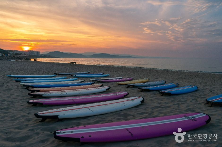 용한 1리 해수욕장