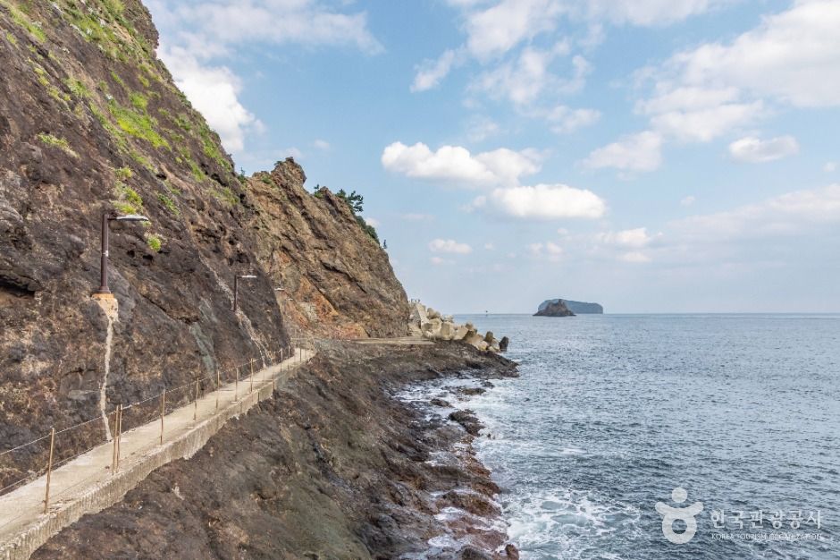 행남 저동 해안산책로 (울릉도, 독도 국가지질공원)