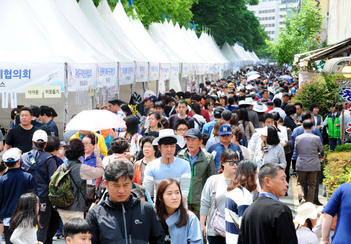 儒城温泉文化祭り（유성온천문화축제）4