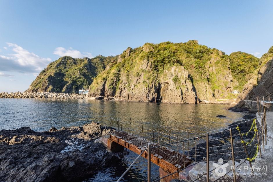 행남 도동 해안산책로 (울릉도,독도 국가지질공원)