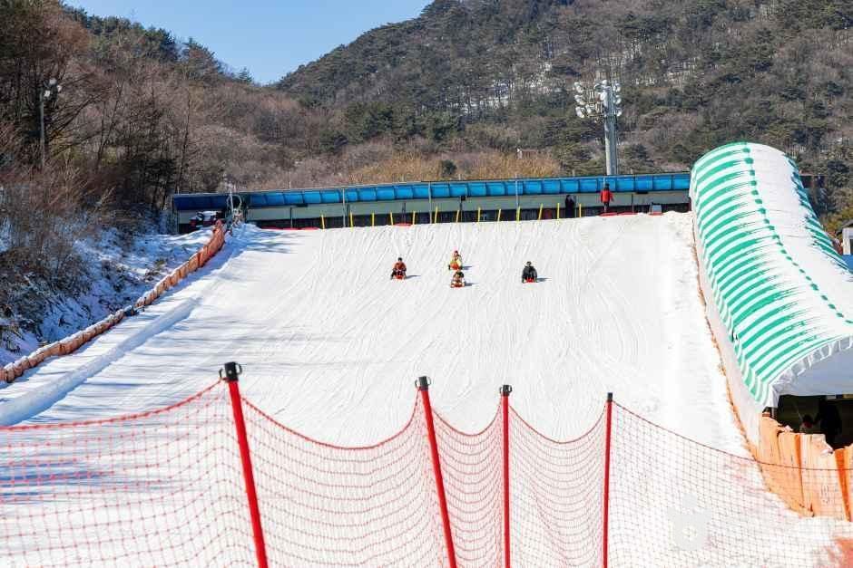 무주덕유산리조트 썰매장