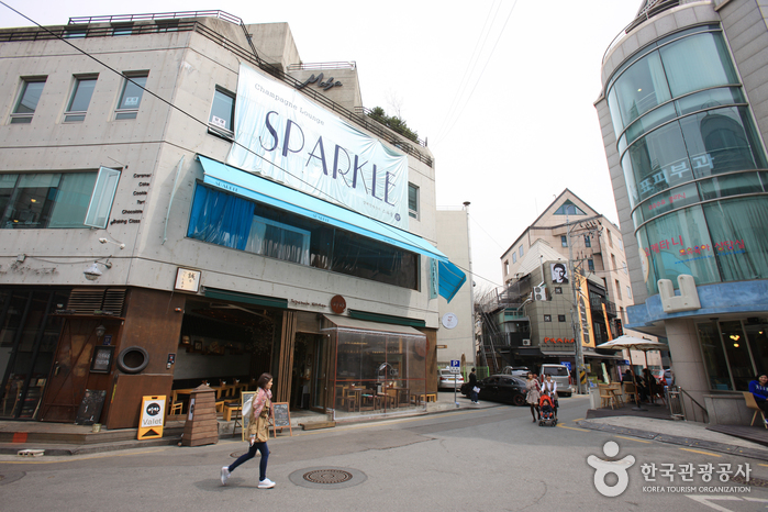Sinsadong Garosu-gil Road (신사동 가로수길)