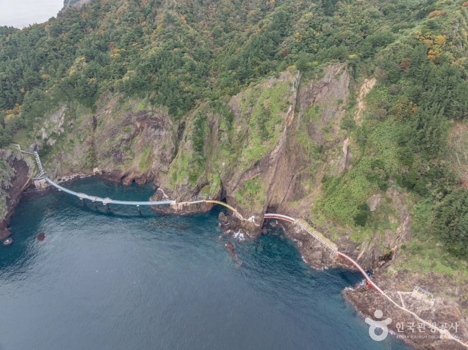 행남 저동 해안산책로 (울릉도, 독도 국가지질공원)