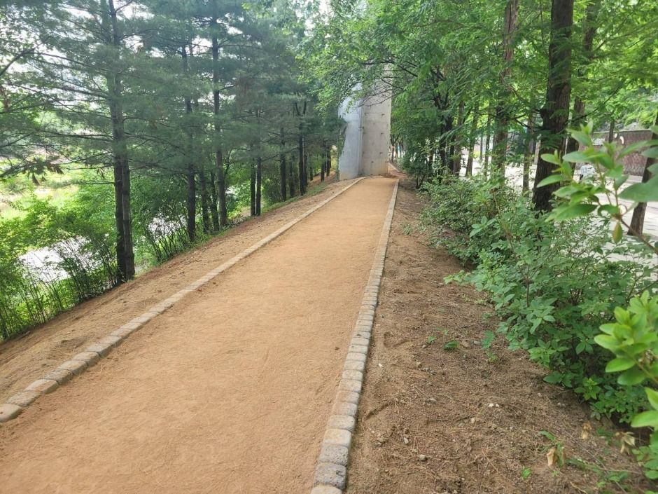 경기도청북부청사역 하부 맨발황톳길