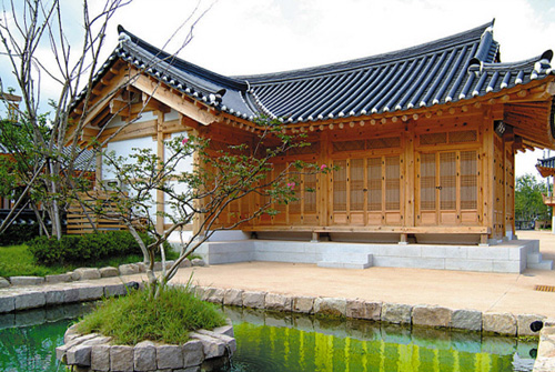 Rumah Kayu Modern Ala Korea Desain 10 Minimalis Tradisional