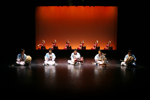 Korean Traditional Stage 