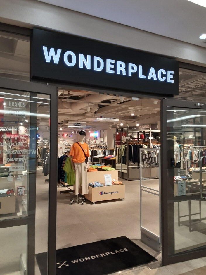 [事后免税店]WONDER PLACE新世界奥特莱斯坡州店(원더플레이스 신세계파주)