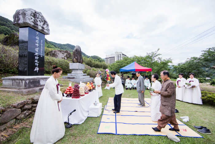 河東野生茶文化祭り（하동 야생차문화축제）