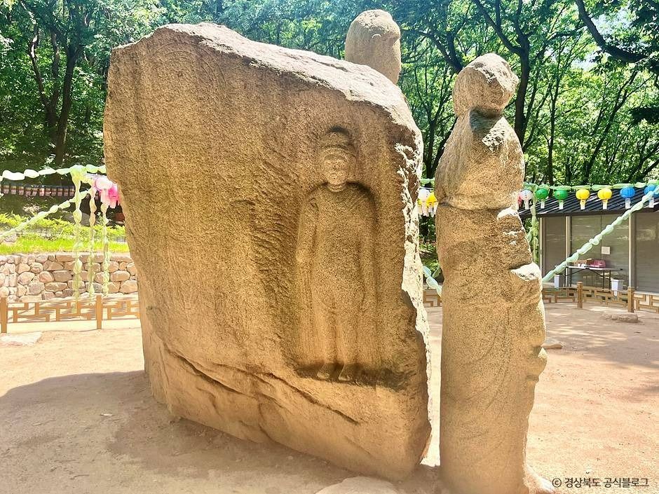 경주 굴불사지 석조사면불상