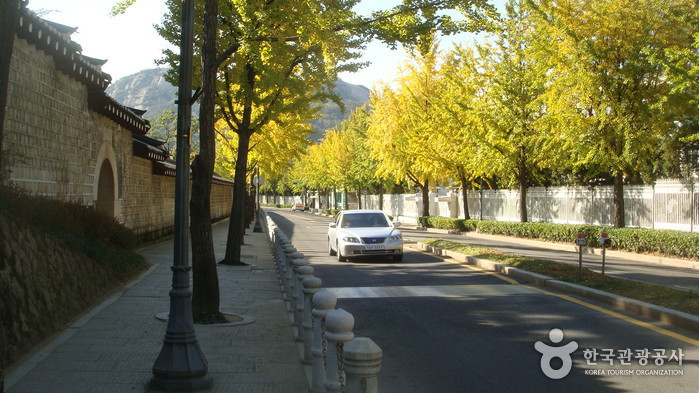 The Street in front of Cheongwadae (The Blue House) (청와대 앞길)