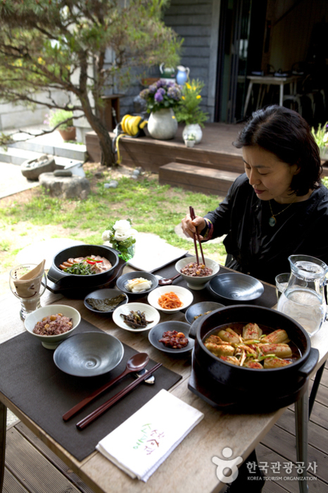 '소소한 풍경'의 밥상에서 사랑받는 얼큰한 가지찜