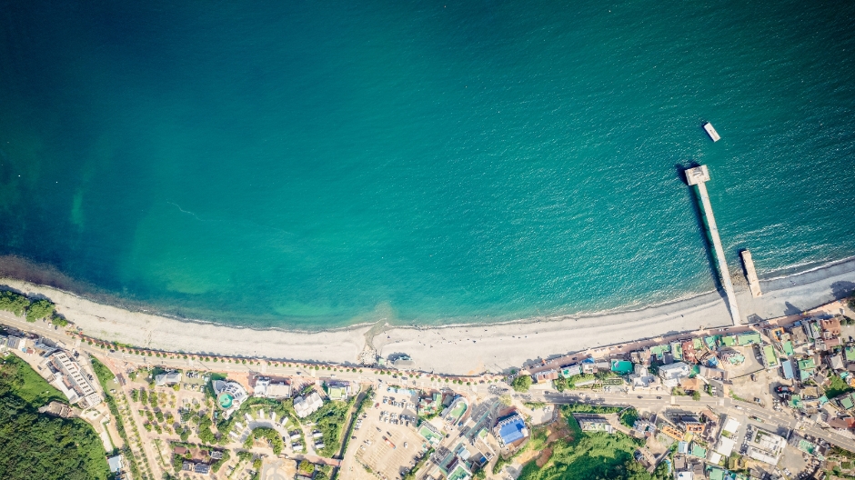 학동 흑진주 몽돌해변