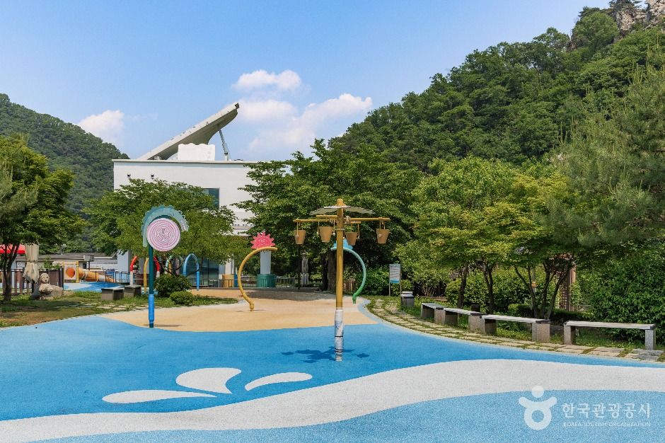 화도푸른물센터 피아노폭포
