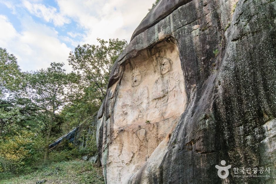 thumbnail-원풍리 마애불병좌상-3