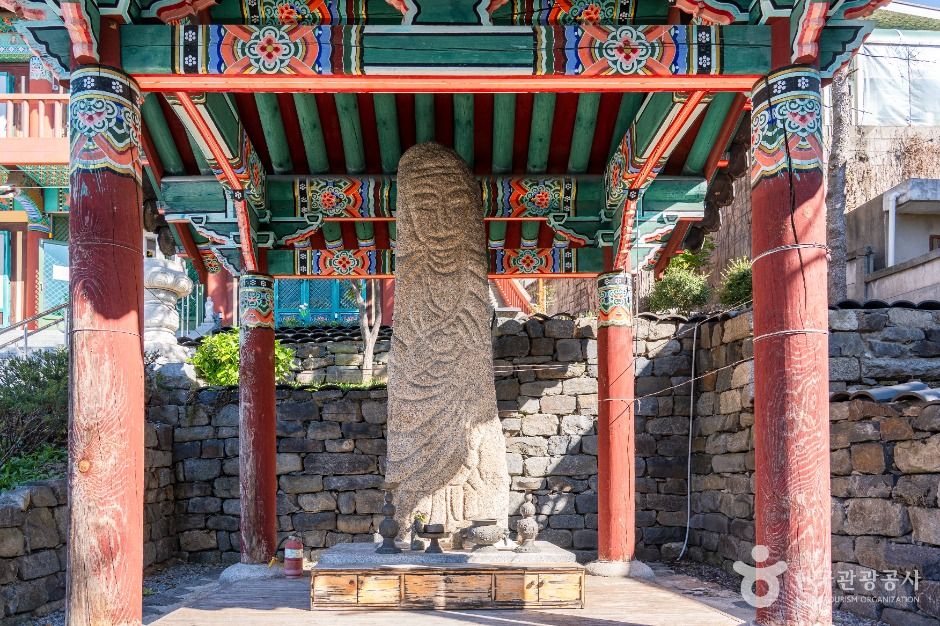 thumbnail-제천 한산사 석조여래입상-1