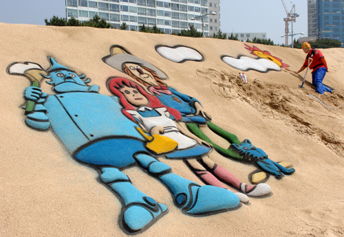 Haeundae Sand Festival (해운대 모래축제)