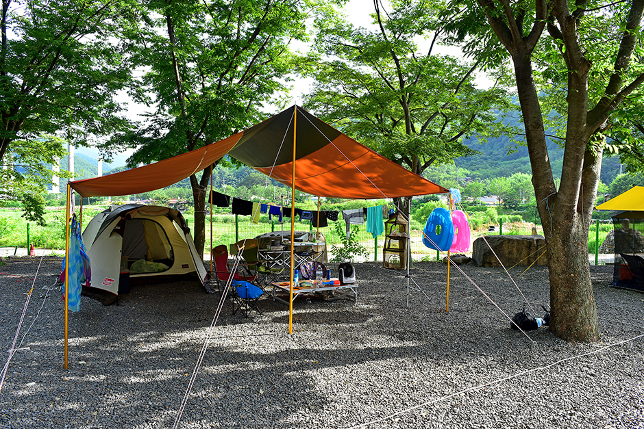 밀양VIP오토캠핑장 텐트1