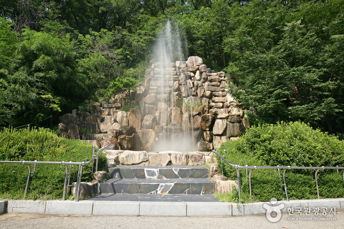 Parc Apsan à Daegu (대구앞산공원)