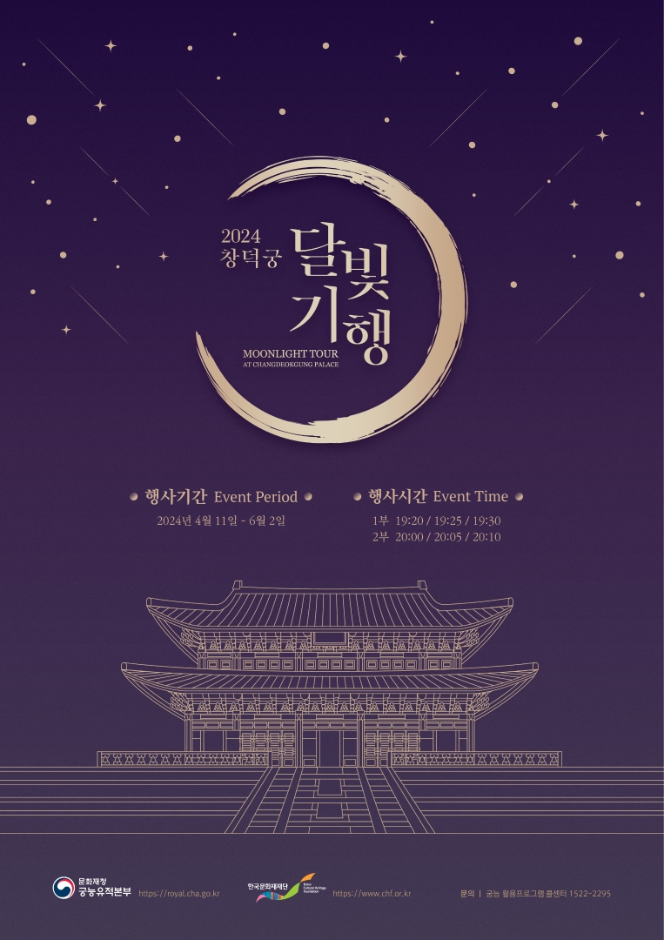 2024 창덕궁 달빛기행 포스터