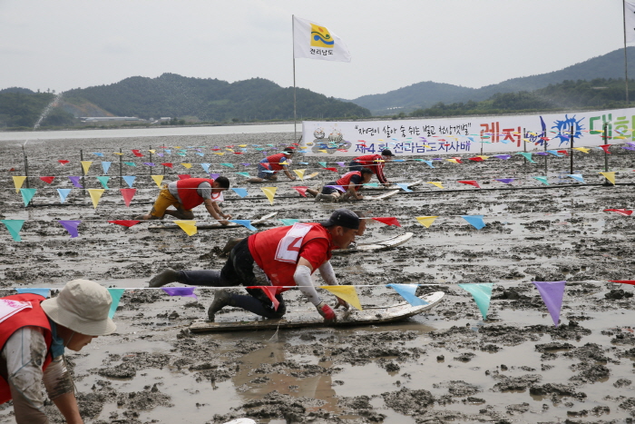 벌교갯벌레저뻘배대회 20182
