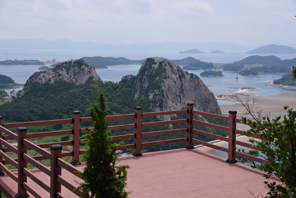 고군산군도에서 조망이 가장 멋진 대봉전망대