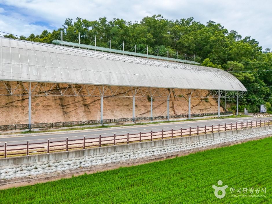 의성 제오리 공룡발자국 화석산지