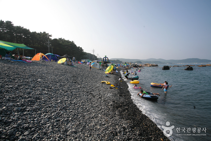 朱田鵝卵石海邊(주전몽돌해변)