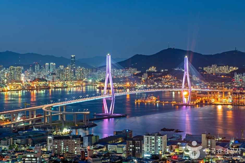 청학배수지 전망대
