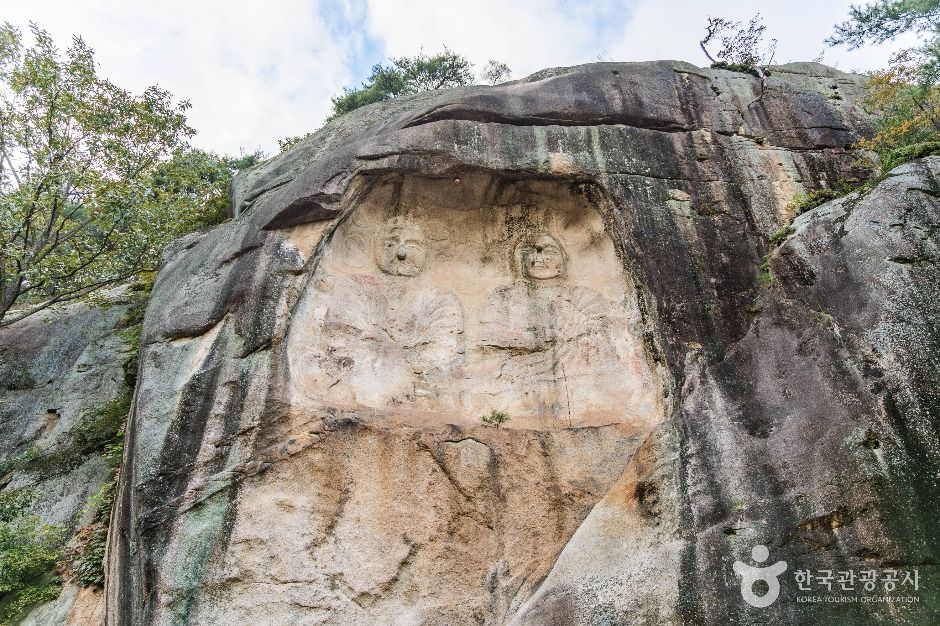 thumbnail-원풍리 마애불병좌상-4