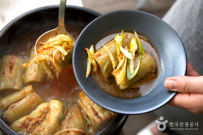 '소소한 풍경'의 스페셜 메뉴, 가지찜