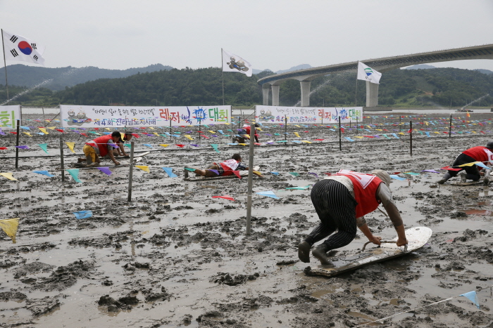 벌교갯벌레저뻘배대회 20185