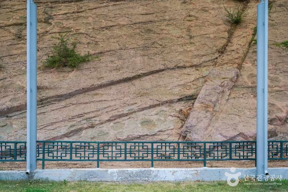 의성 제오리 공룡발자국 화석산지