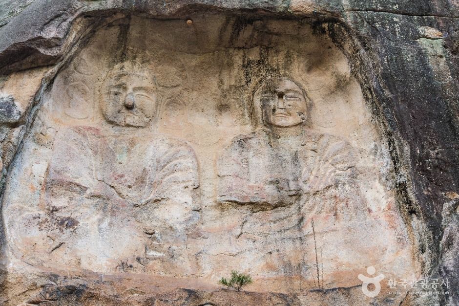 thumbnail-원풍리 마애불병좌상-5