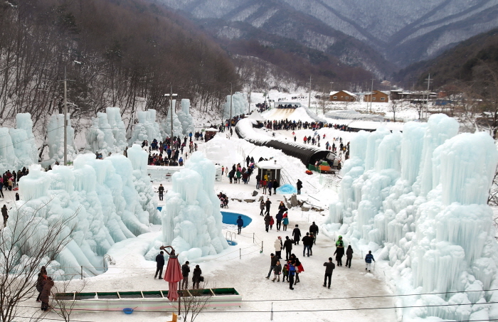 名品 칠갑산얼음분수축제 2018  사진9