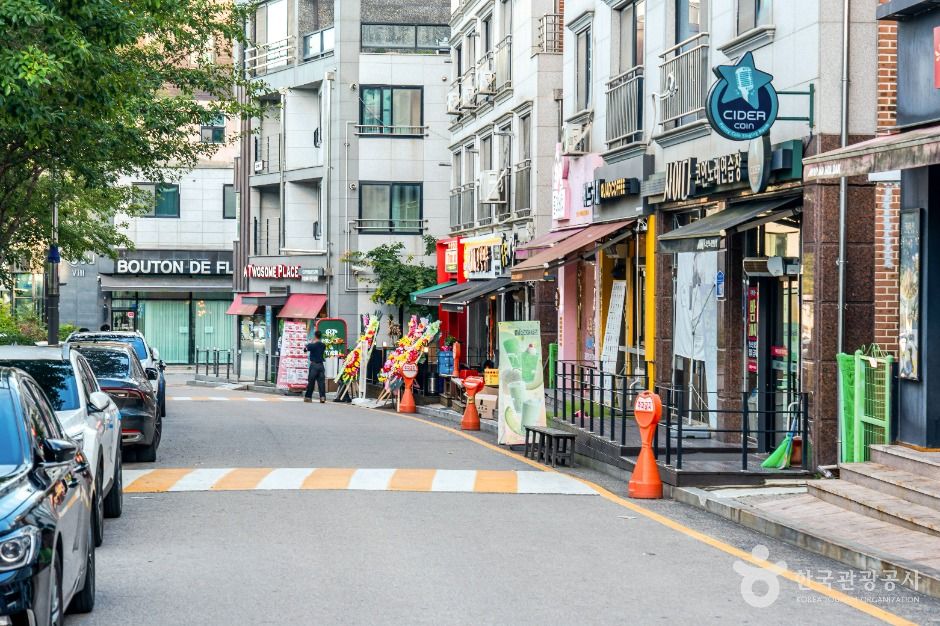중앙호수공원 카페거리