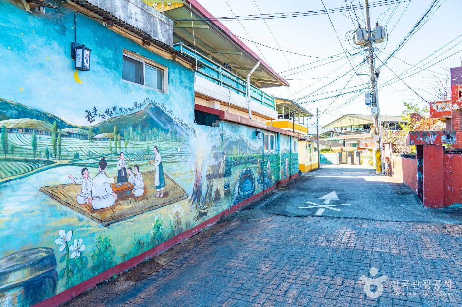 옥천 구읍벽화마을