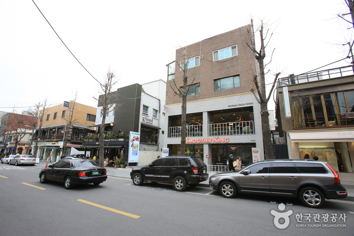 Sinsadong Garosu-gil Road (신사동 가로수길)