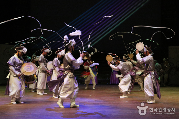 Festival de Namsadang Baudeogi à Anseong (안성마...